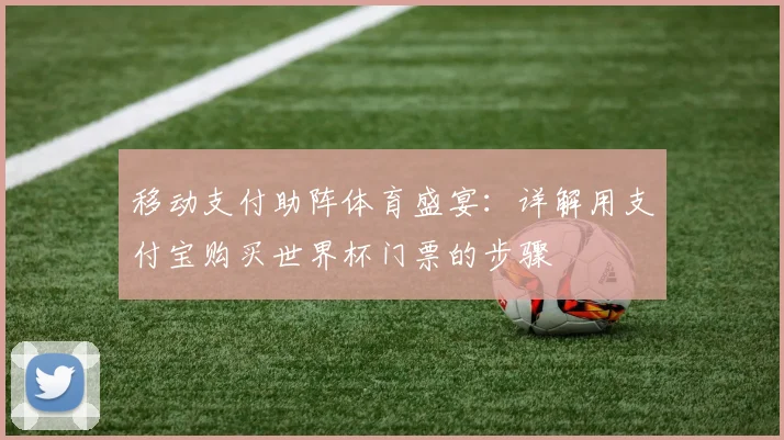 移动支付助阵体育盛宴：详解用支付宝购买世界杯门票的步骤